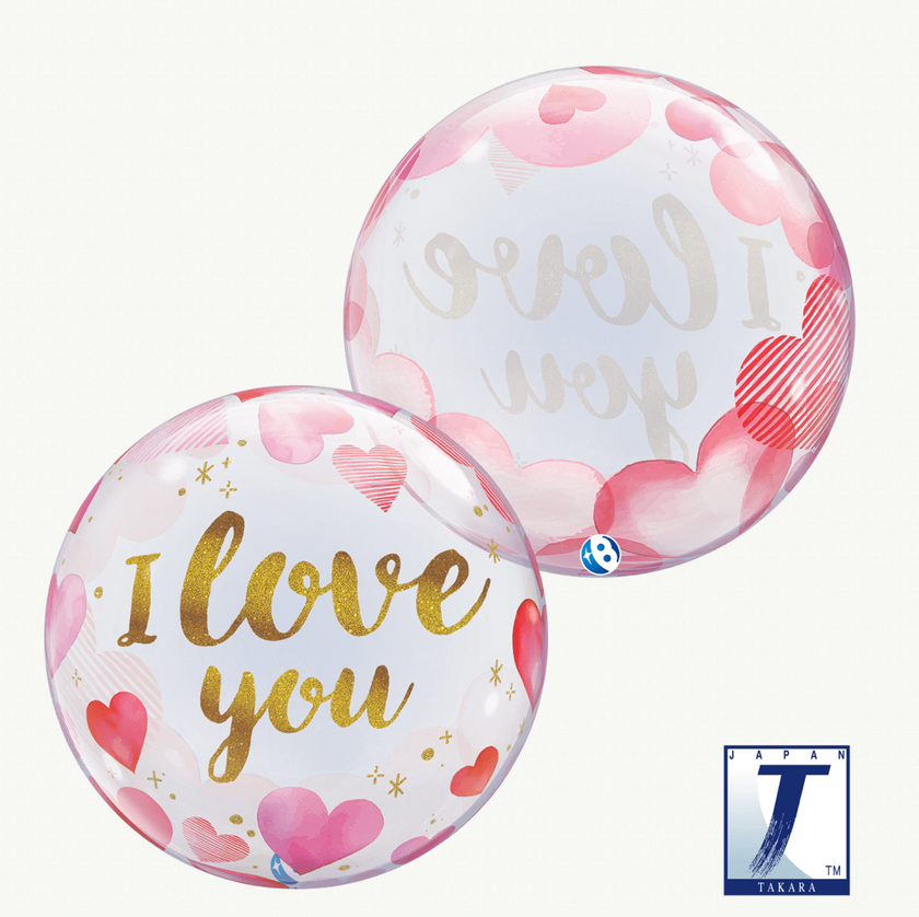 Bubble I Love You Coeurs 55.8cm - Takarakosan