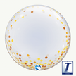Bubble Deco Confettis Dorés 61cm - Takarakosan