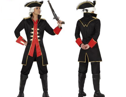 déguisement de capitaine pirate homme