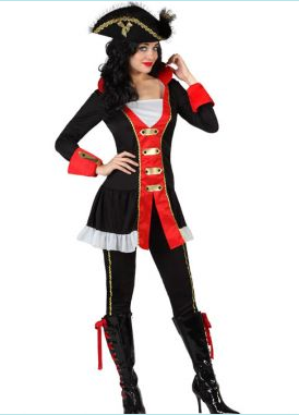 déguisement de capitaine pirate femme