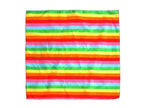 bandana rayé multicolore