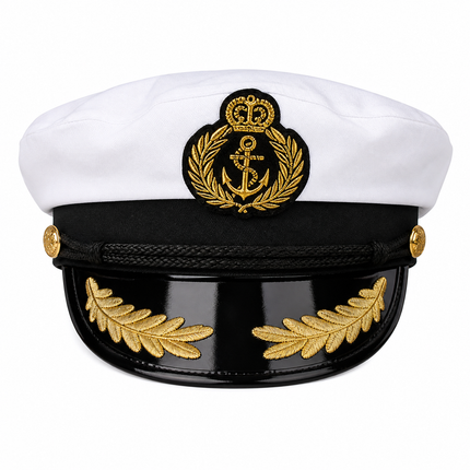 casquette de capitaine à ornements