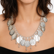 collier oriental argent