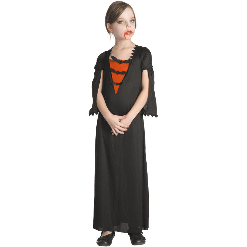 COSTUME DIY ROBE NOIR 4-6 ANS