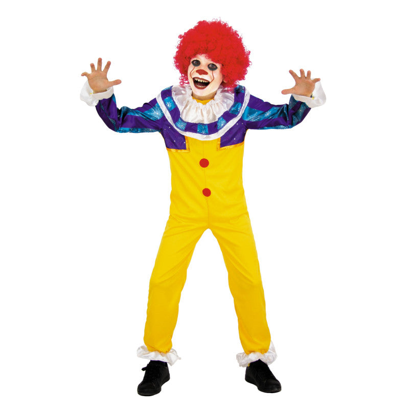 COSTUME PETIT CLOWN TERRIFIANT ENFANT 4-6 ANS