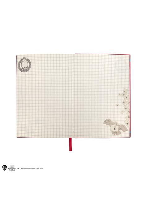 Carnet de notes Gryffondor Deluxe avec stylo - Harry Potter