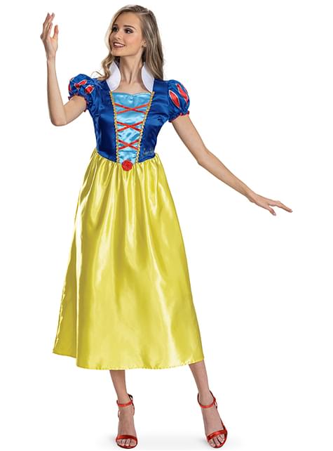 Déguisement classique de Blanche-Neige pour femme
