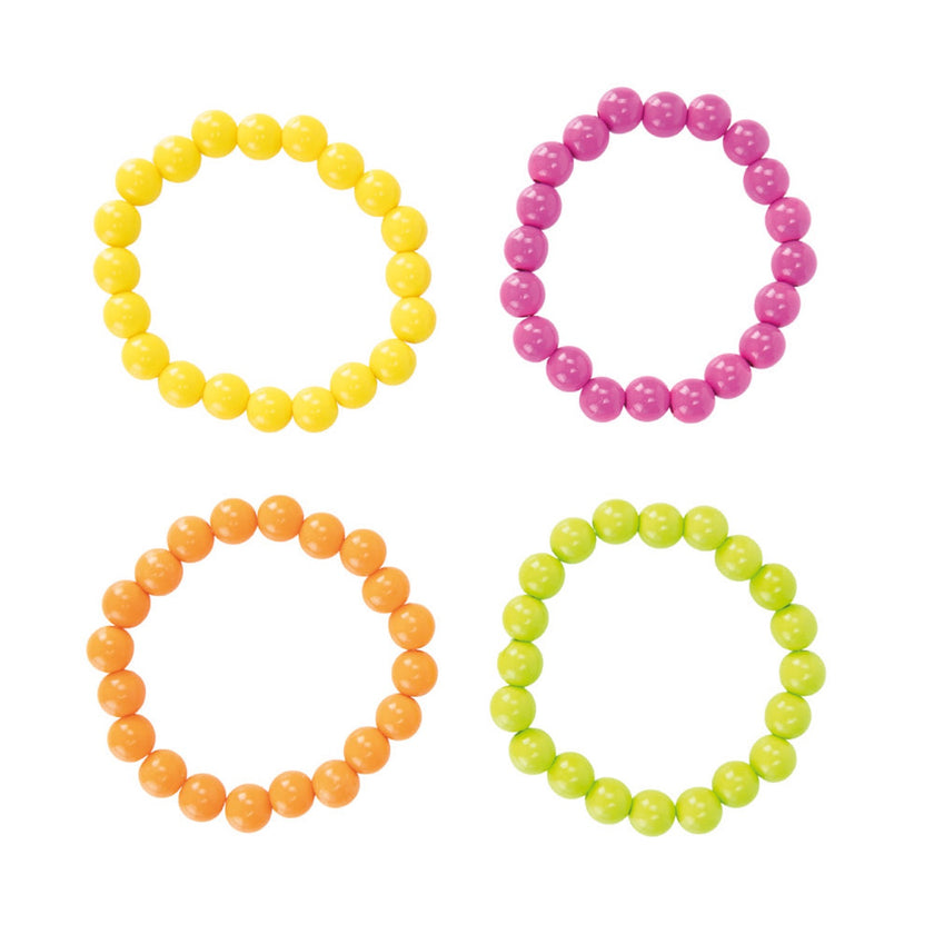 SET DE 4 BRACELETS PERLES