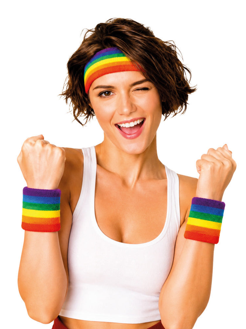 SET BANDEAU ET POIGNETS EPONGE MULTI