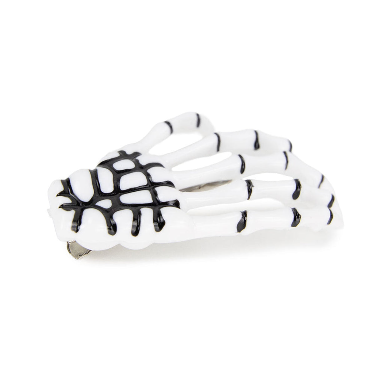 BARRETTES MAIN DE SQUELETTE X 2
