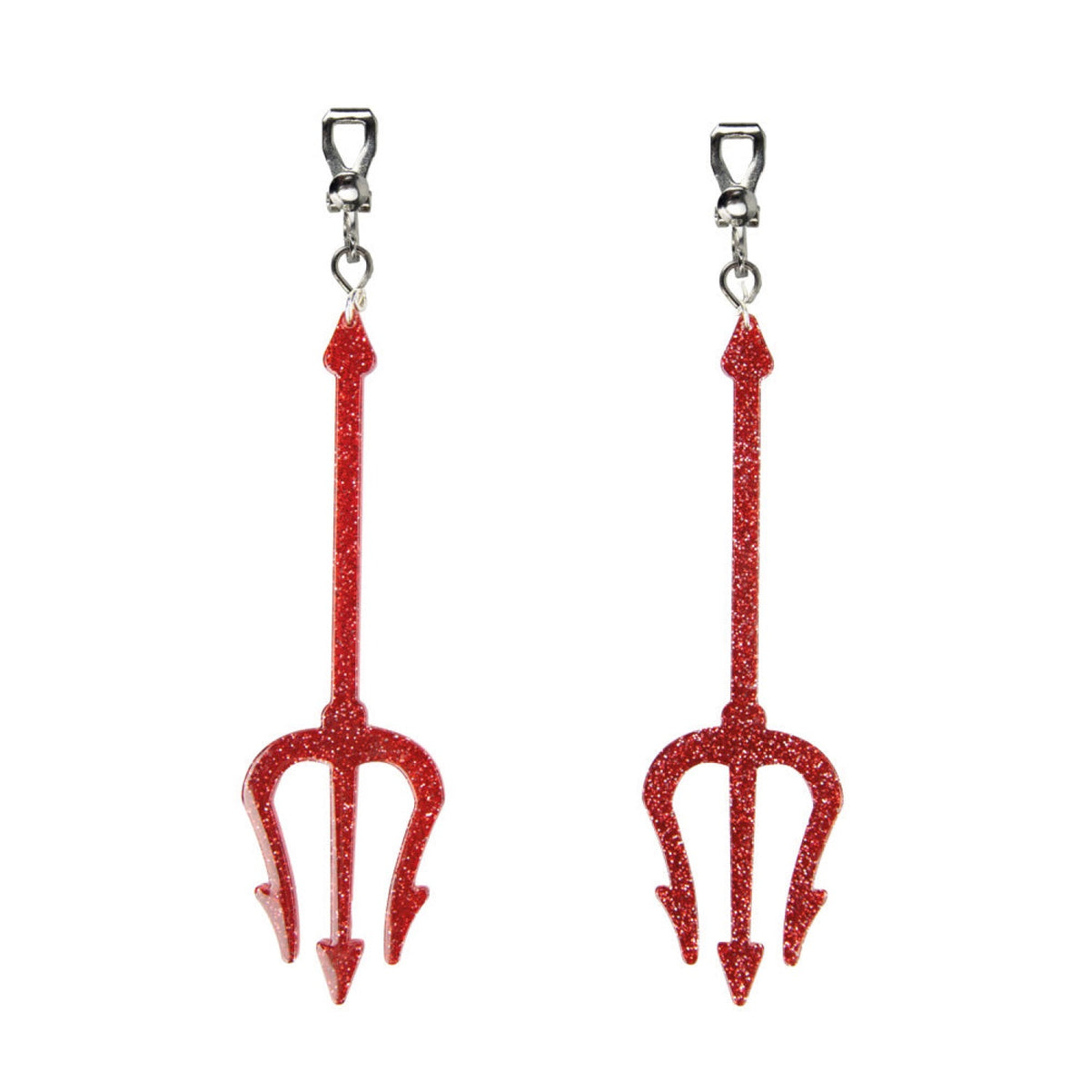 BOUCLES D'OREILLE FOURCHES SATAN
