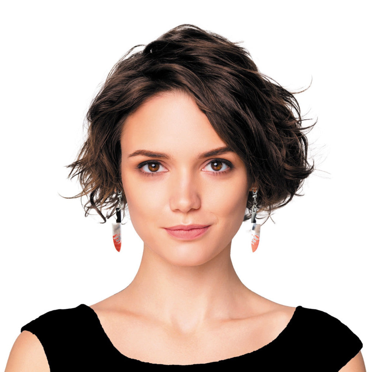 BOUCLES D'OREILLE COUTEAU SANGLANT