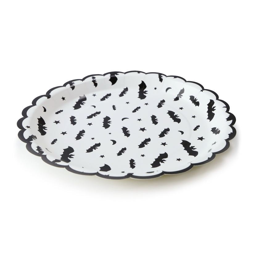 ASSIETTES CHAUVES SOURIS 23CM