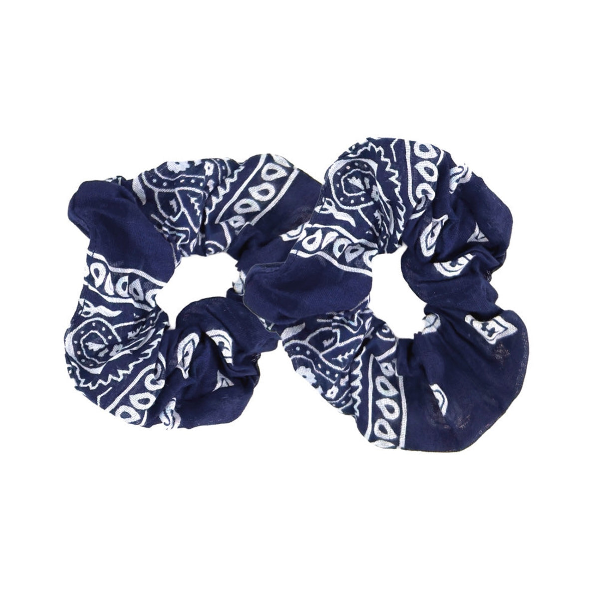 CHOUCHOUS BANDANA BLEU MARINE x2