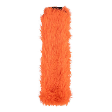 BANDEAU FOURRURE ORANGE FLUO