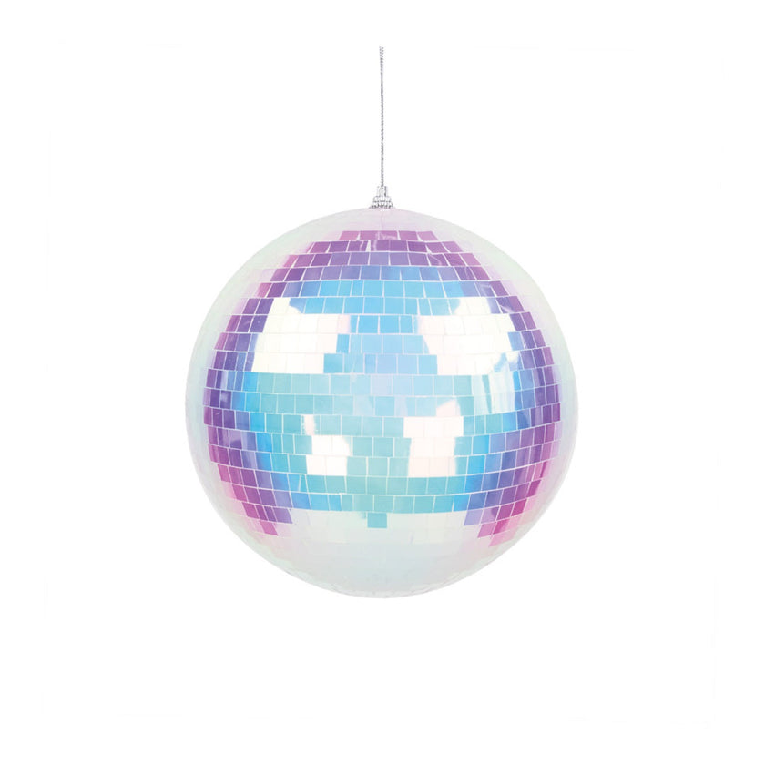 BOULE DISCO IRISEE WHITE 20CM