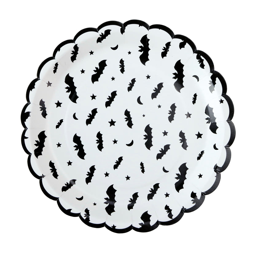 ASSIETTES CHAUVES SOURIS 23CM