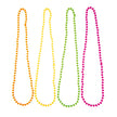 SET DE 4 COLLIERS PERLES