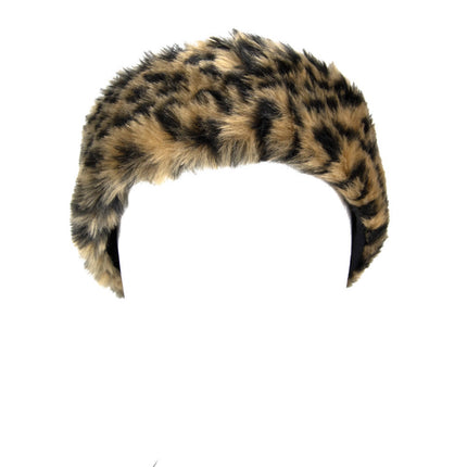 BANDEAU FOURRURE LEOPARD