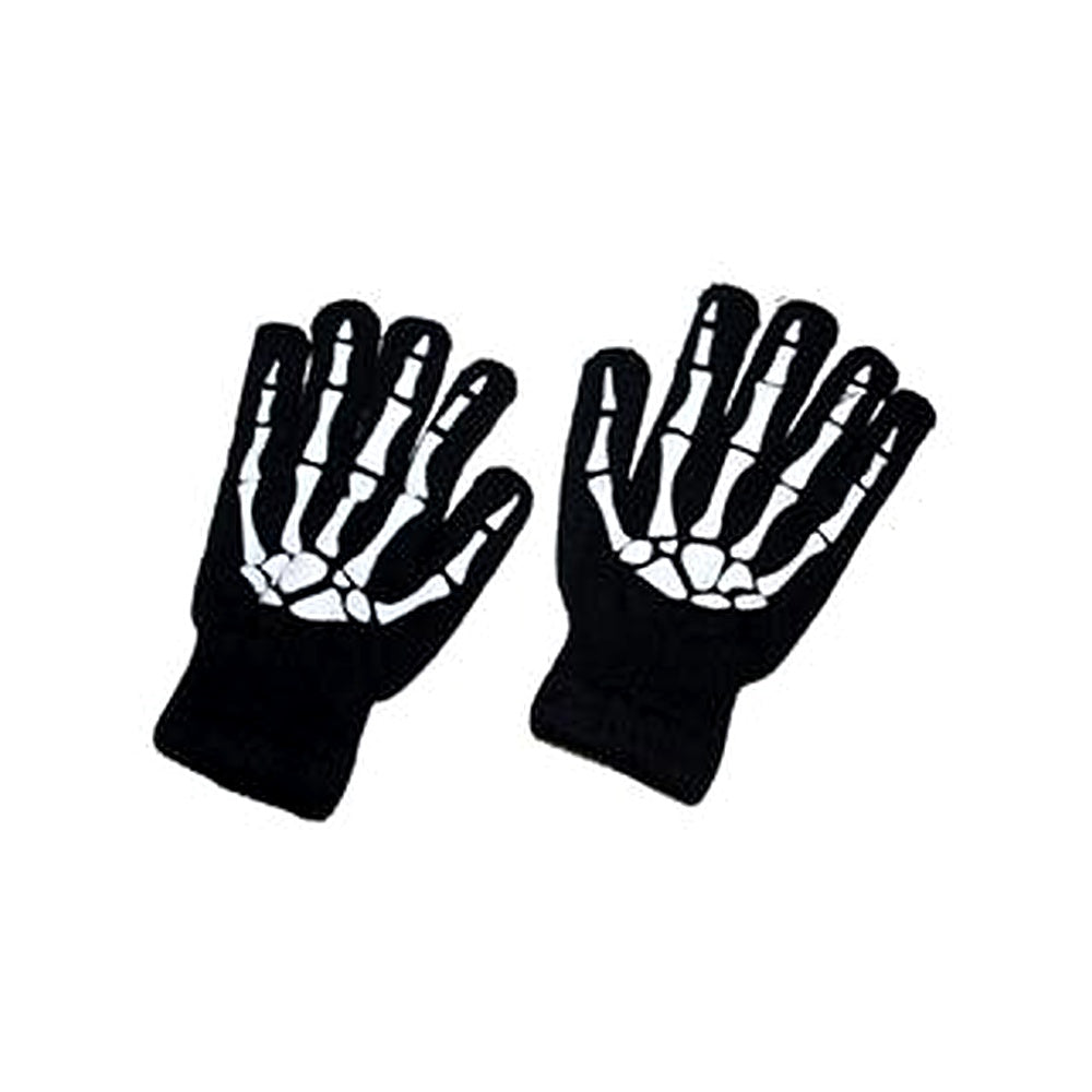 paire de gants squelette