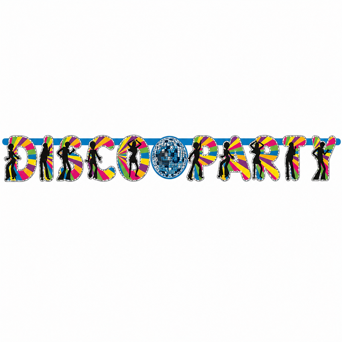 guirlande disco party 1m80