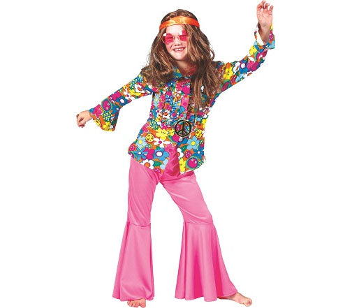 chemise hippie fleurs pour enfant