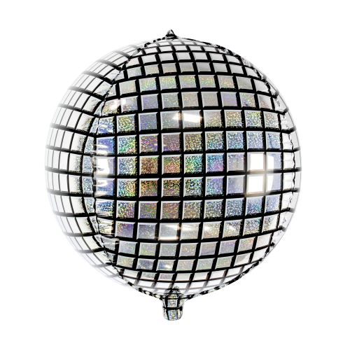 Ballon Alu Boule Disco 40 cm – Party Deco