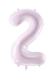 Ballon Chiffre 2 Violet 28