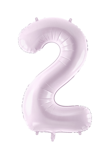 Ballon Chiffre 2 Violet 28