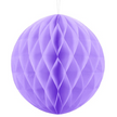 Boule Alvéolée Décorative 10 cm Violet