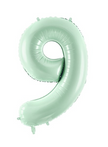 Ballon Chiffre 9 Vert 28
