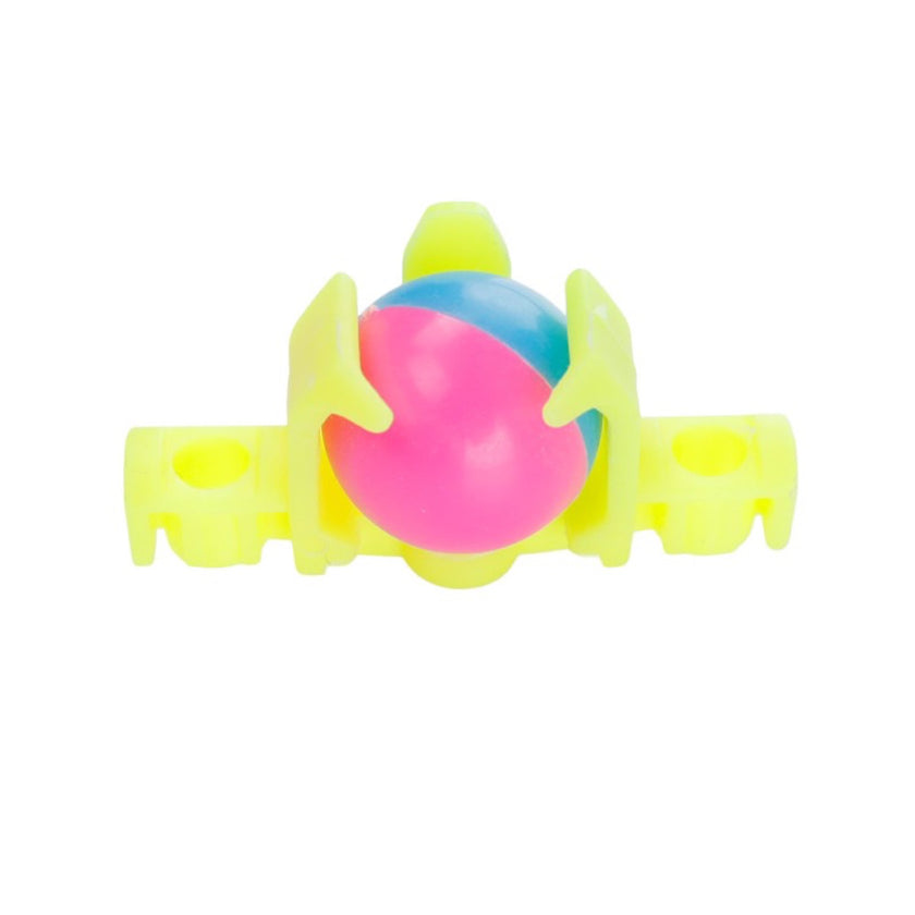 Jeu lance-balle arbalète de 5 cm avec une balle