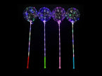 .lot vrac de 50x ballons bulle led lumineux 1m