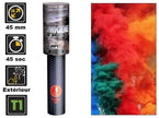 1x fumigène à main noir catégorie t1 45s