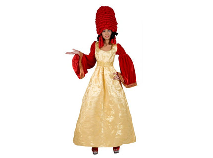 déguisement baroque vénitien jaune femme