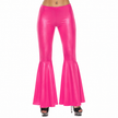 pantalon pattes d'éléphant rose femme