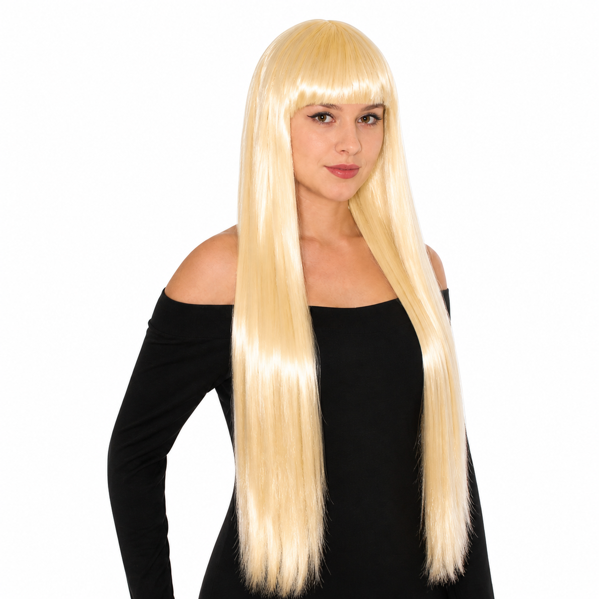 perruque elisa cheveux longs blond