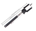 selfie stick télescopique 1m10 avec liaison jack