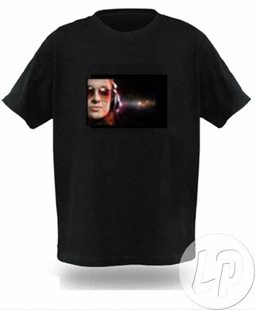 t-shirt lumineux complet dj homme