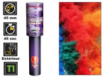 1x fumigène à main violet catégorie t1 45s