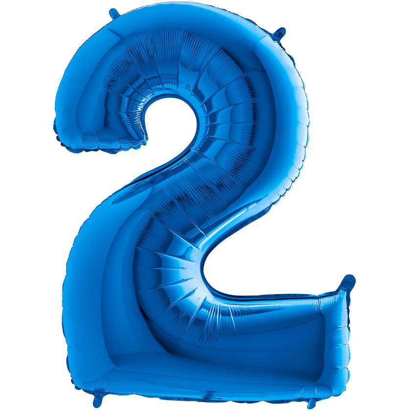 Chiffre 2 Bleu 40