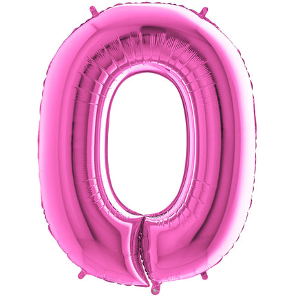 Chiffre 0 Fuchsia 14