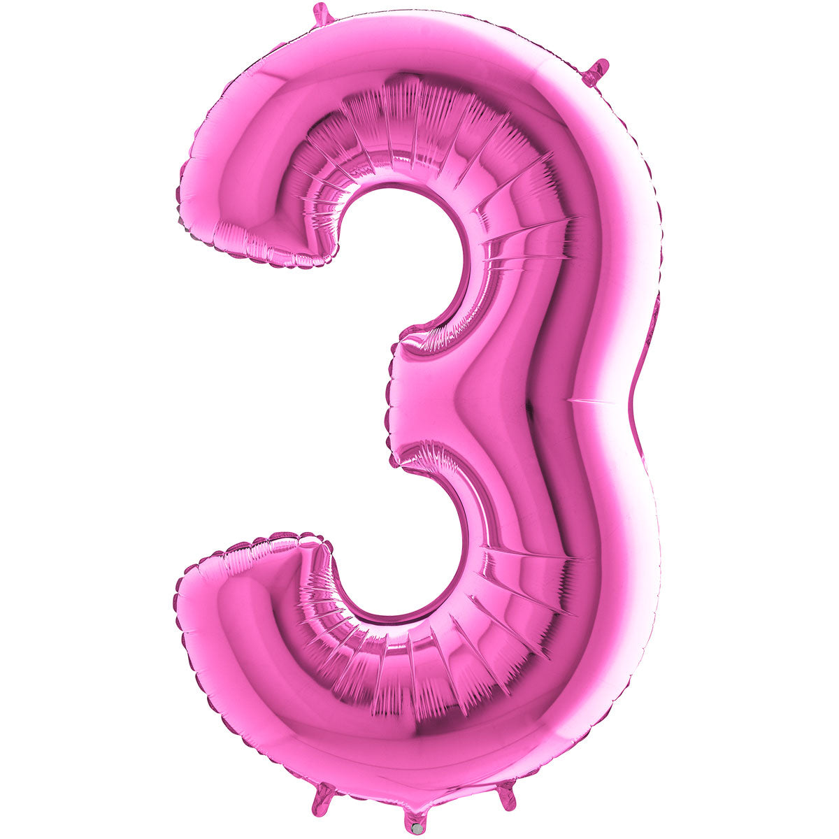 Chiffre 3 Fuchsia 14