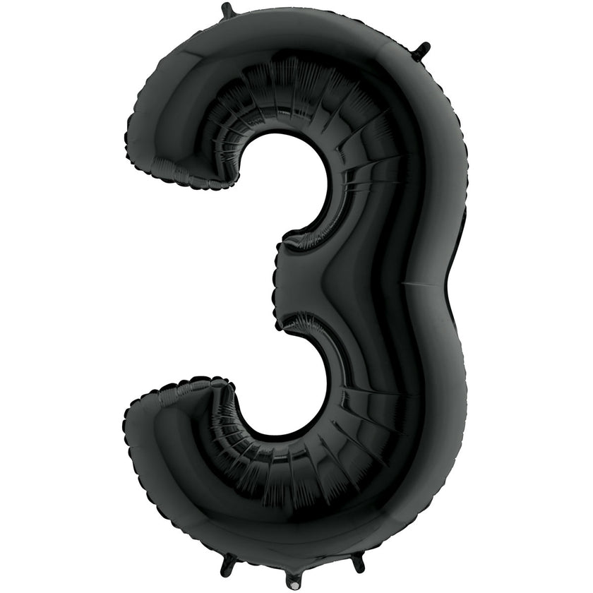 Chiffre 3 Noir 26