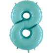 Chiffre 8 Pastel Bleu 40