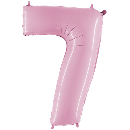 Chiffre 7 Pastel Rose 40