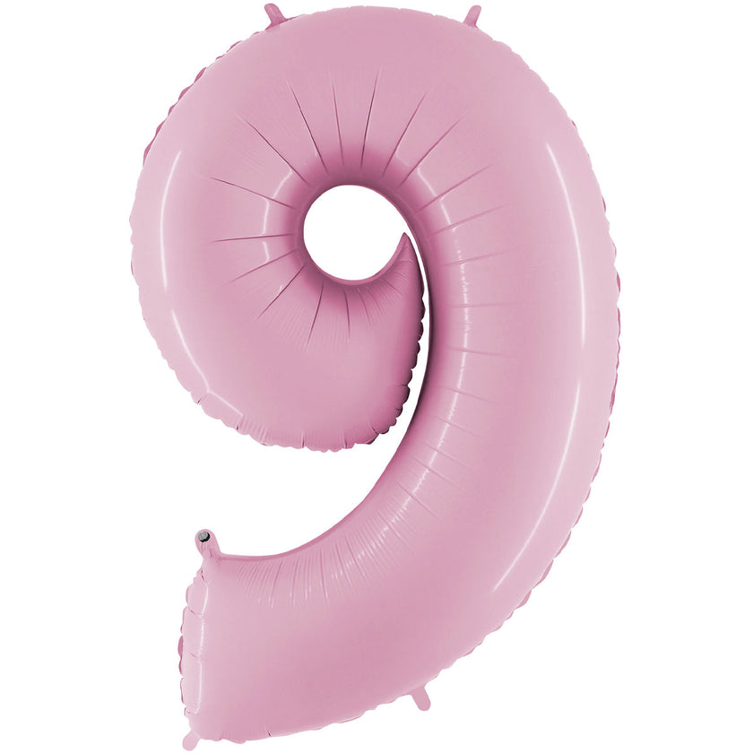 Chiffre 9 Rose Pastel 26