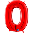 Chiffre 0 Rouge 40
