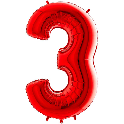 Chiffre 3 Rouge 26