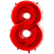 Chiffre 8 Rouge 26